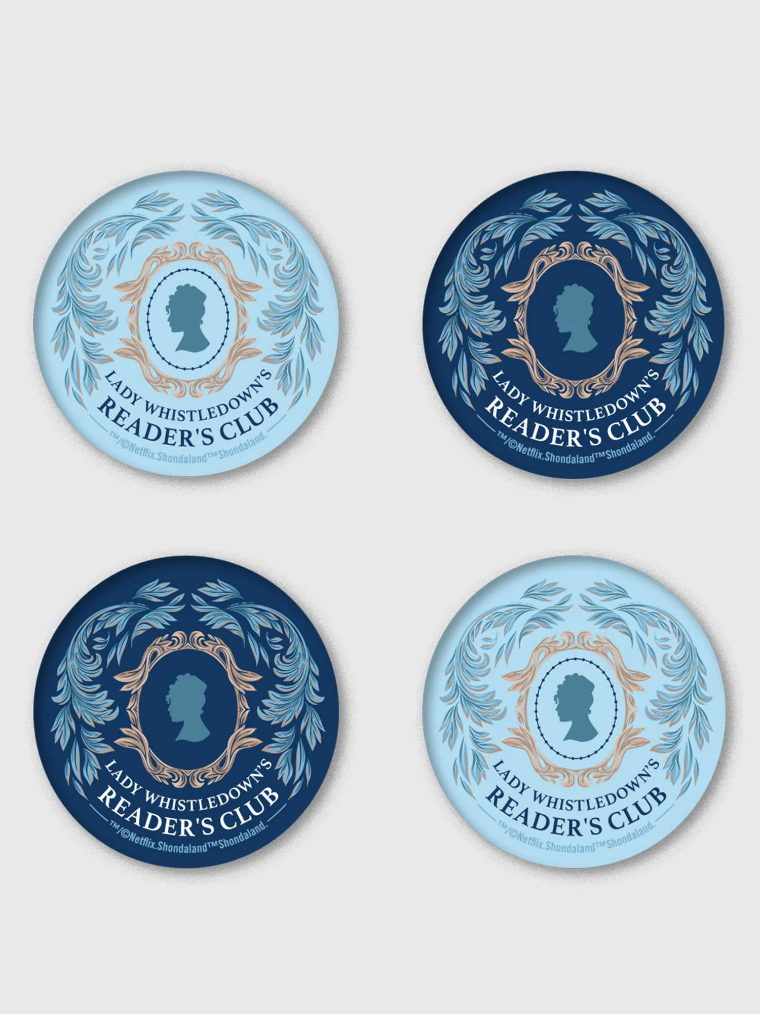 Bridgerton Coasters Readers Club