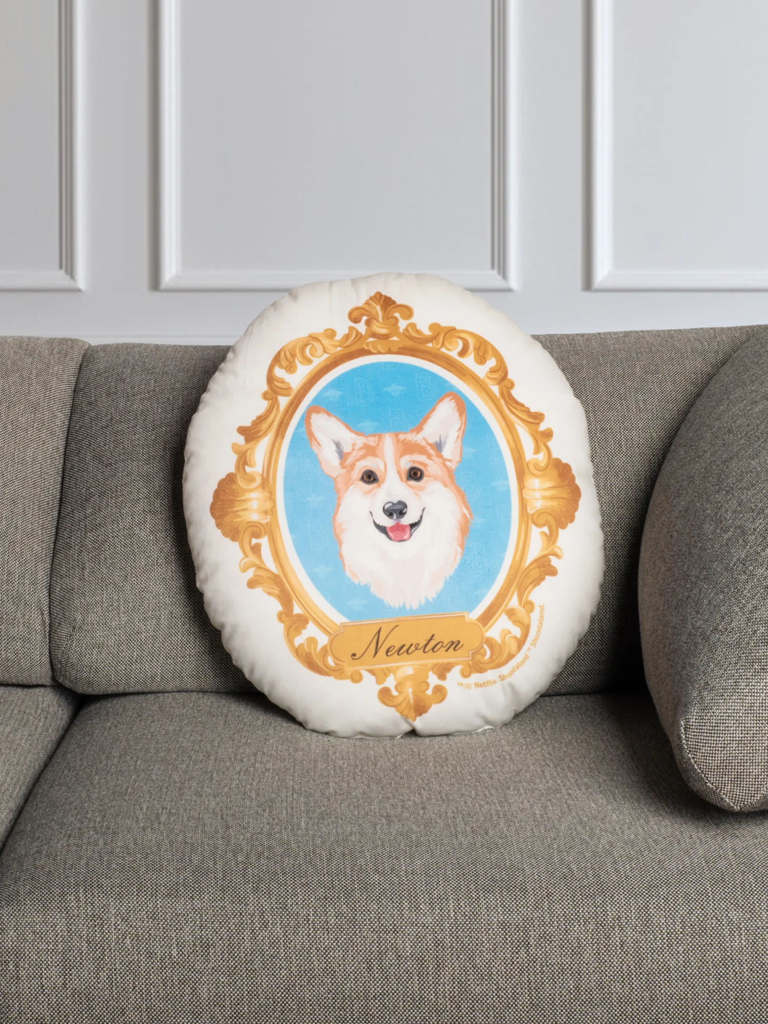 Bridgerton Newton the Corgi Pillow - Image 2