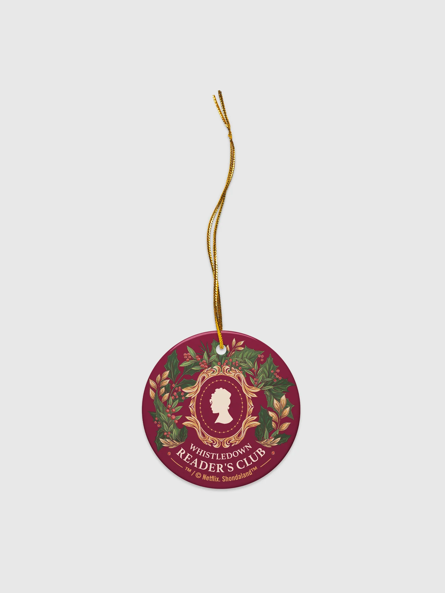 Bridgerton Ornament Reader's Club