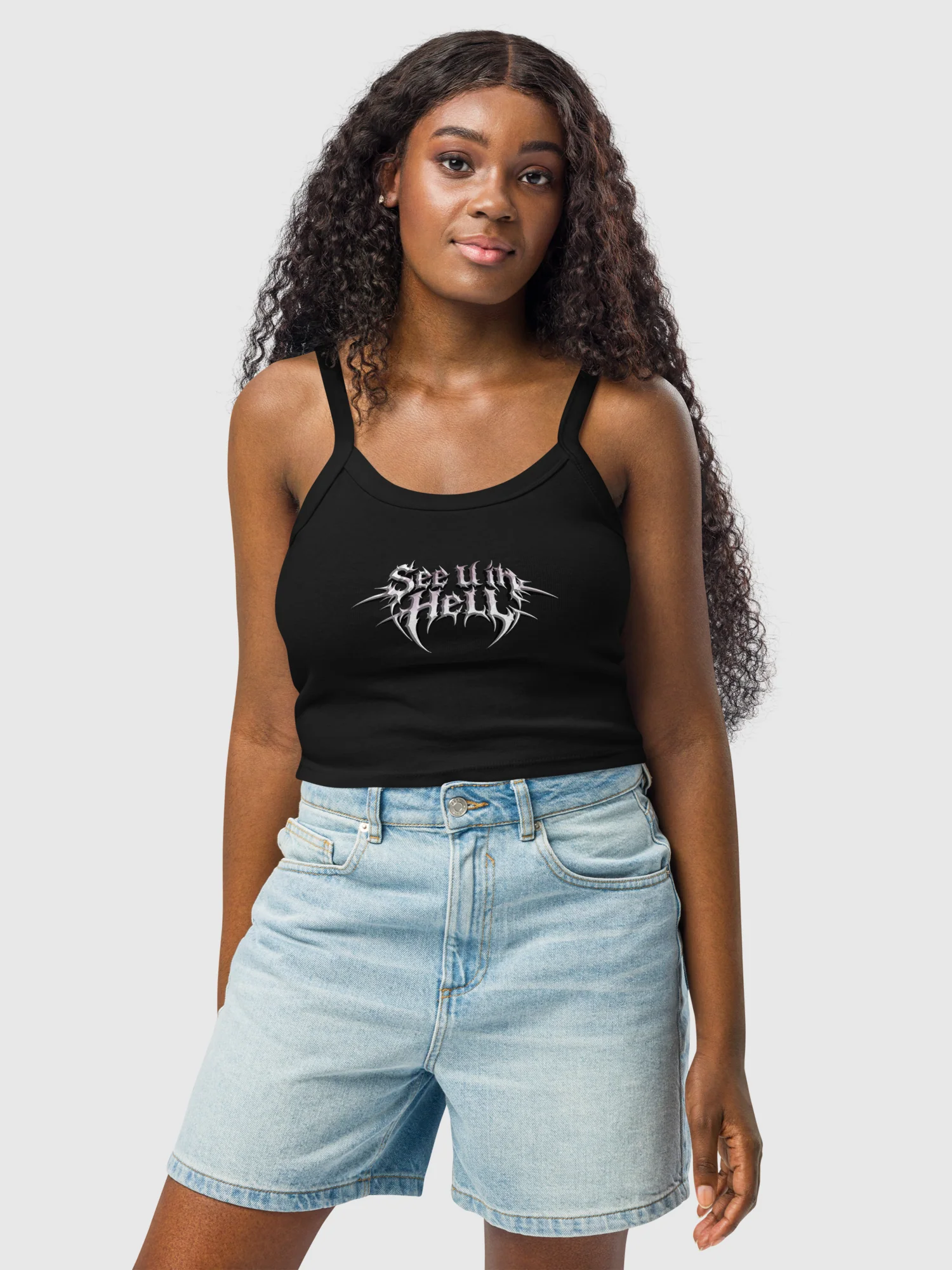 Devil May Cry x Papa Roach ft. Hanumankind Micro-rib Tank Top - Image 3