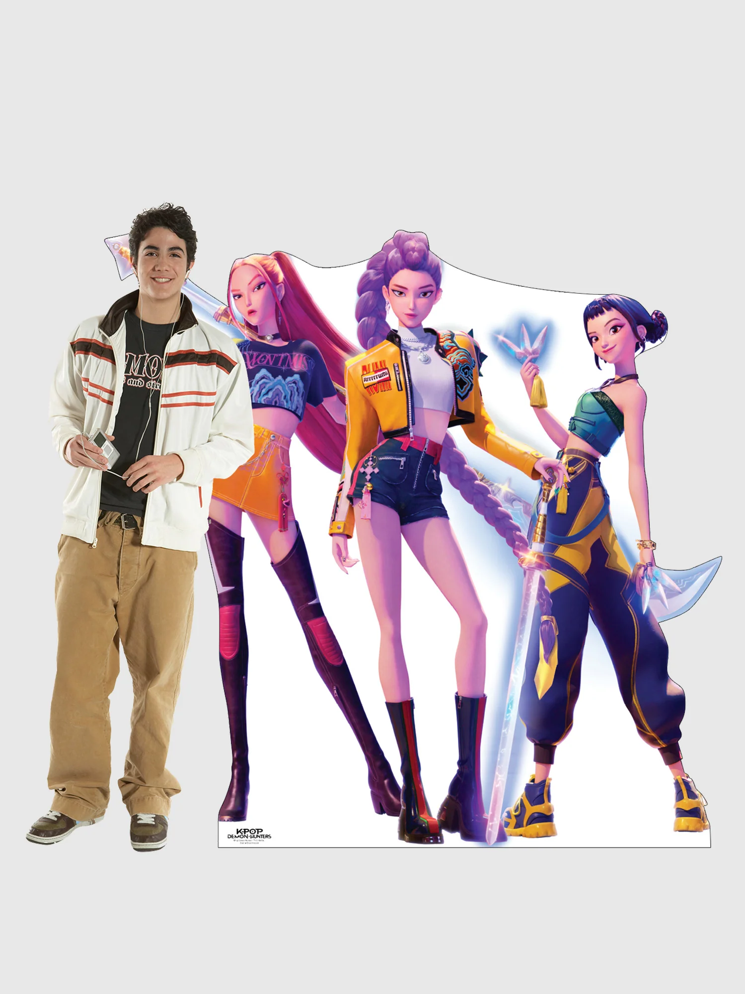KPop Demon Hunters HUNTR/X Cardboard Cutout Standee - Image 2