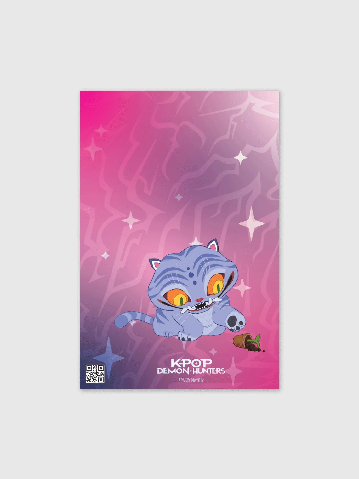 KPop Demon Hunters Derpy Tiger and Sussie Magpie Birthday Card - Image 2