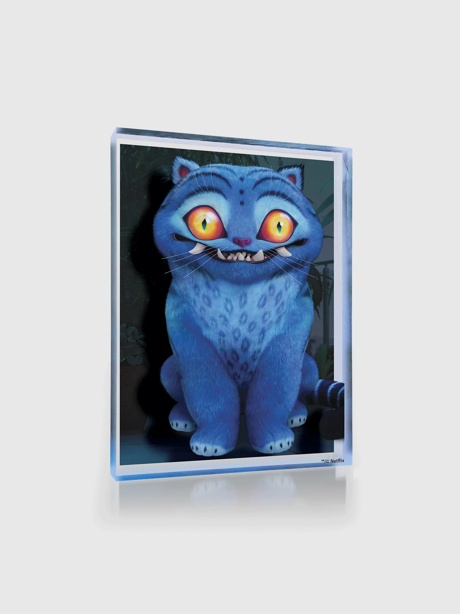 KPop Demon Hunters Derpy Tiger Desktop Art