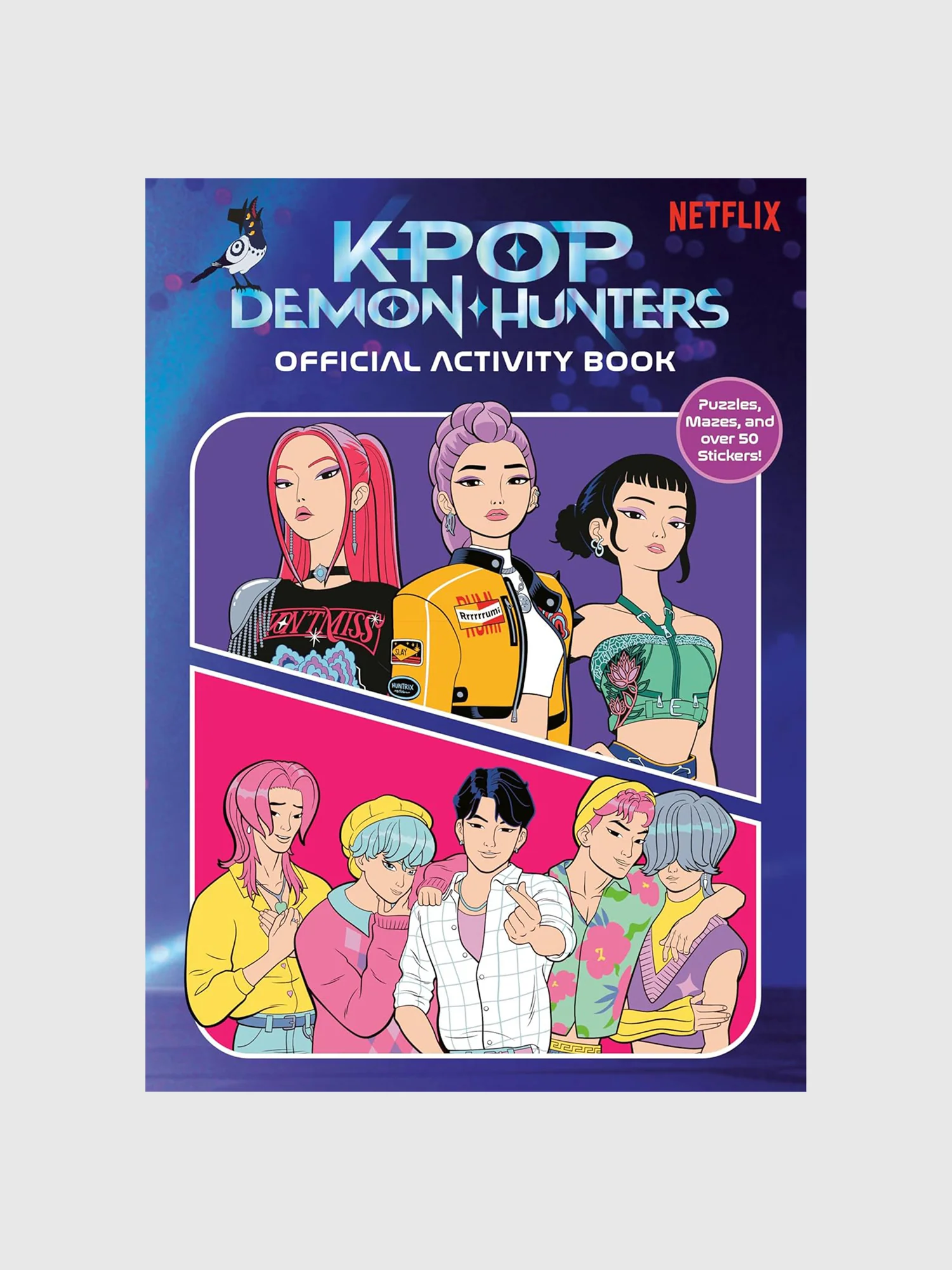 KPop Demon Hunters Activity and Sticker Book