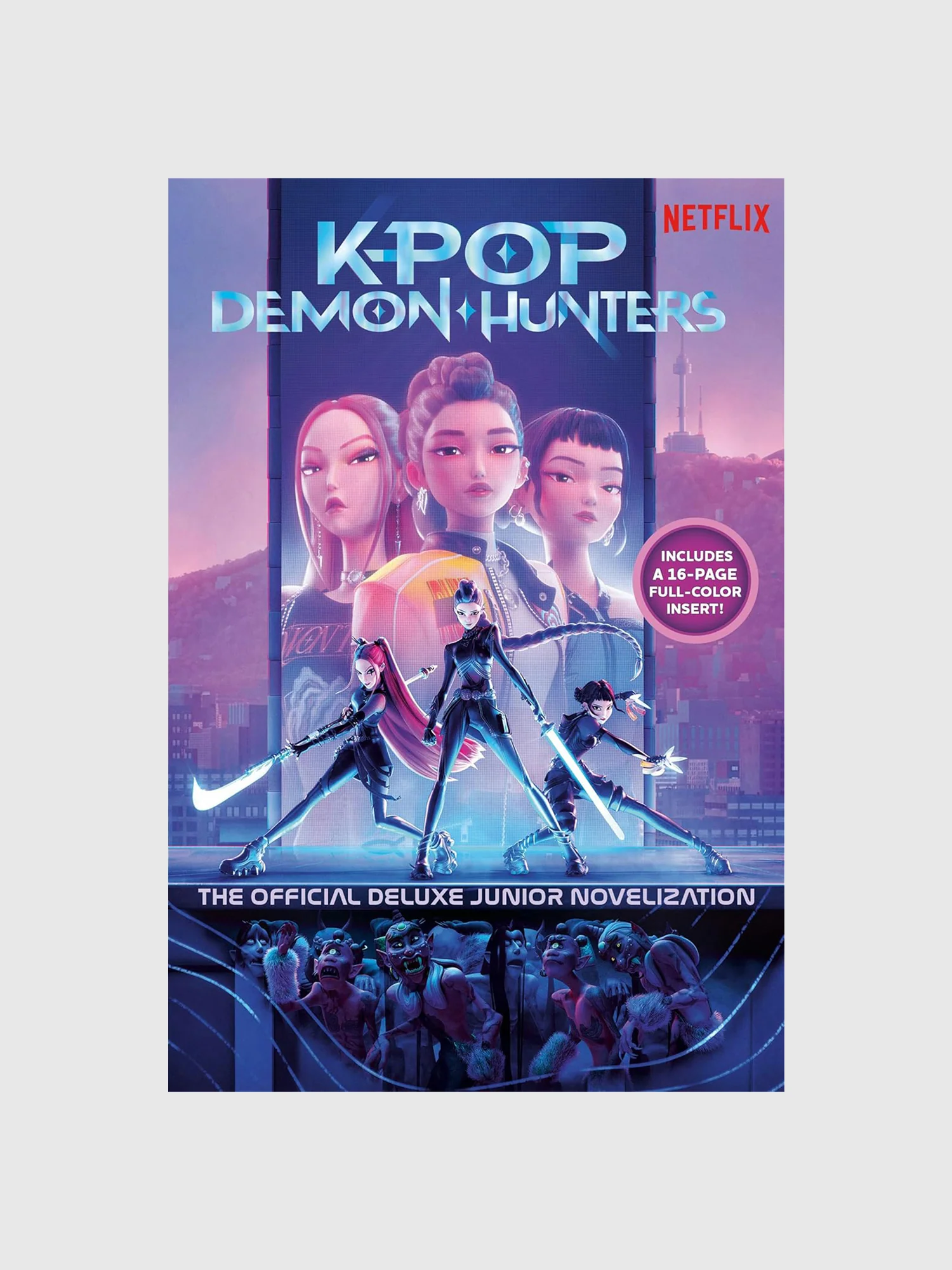 KPop Demon Hunters Kids Novel Film Adaptation Deluxe