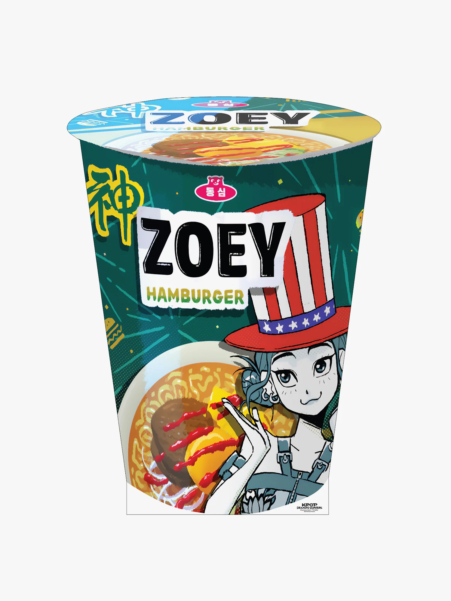 KPop Demon Hunters Standee Zoey Ramyeon