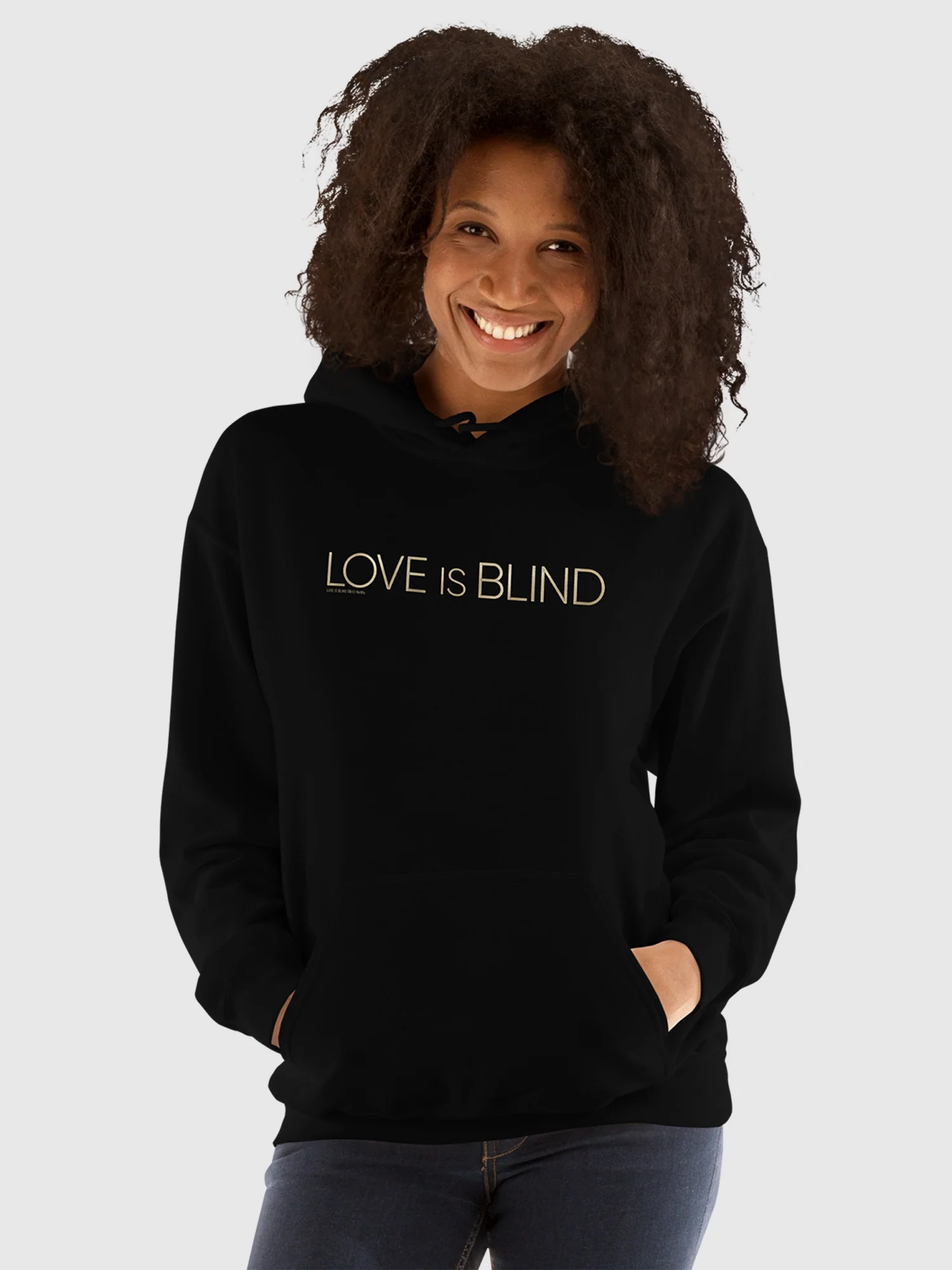 Love is Blind Logo Hoodie - Image 2