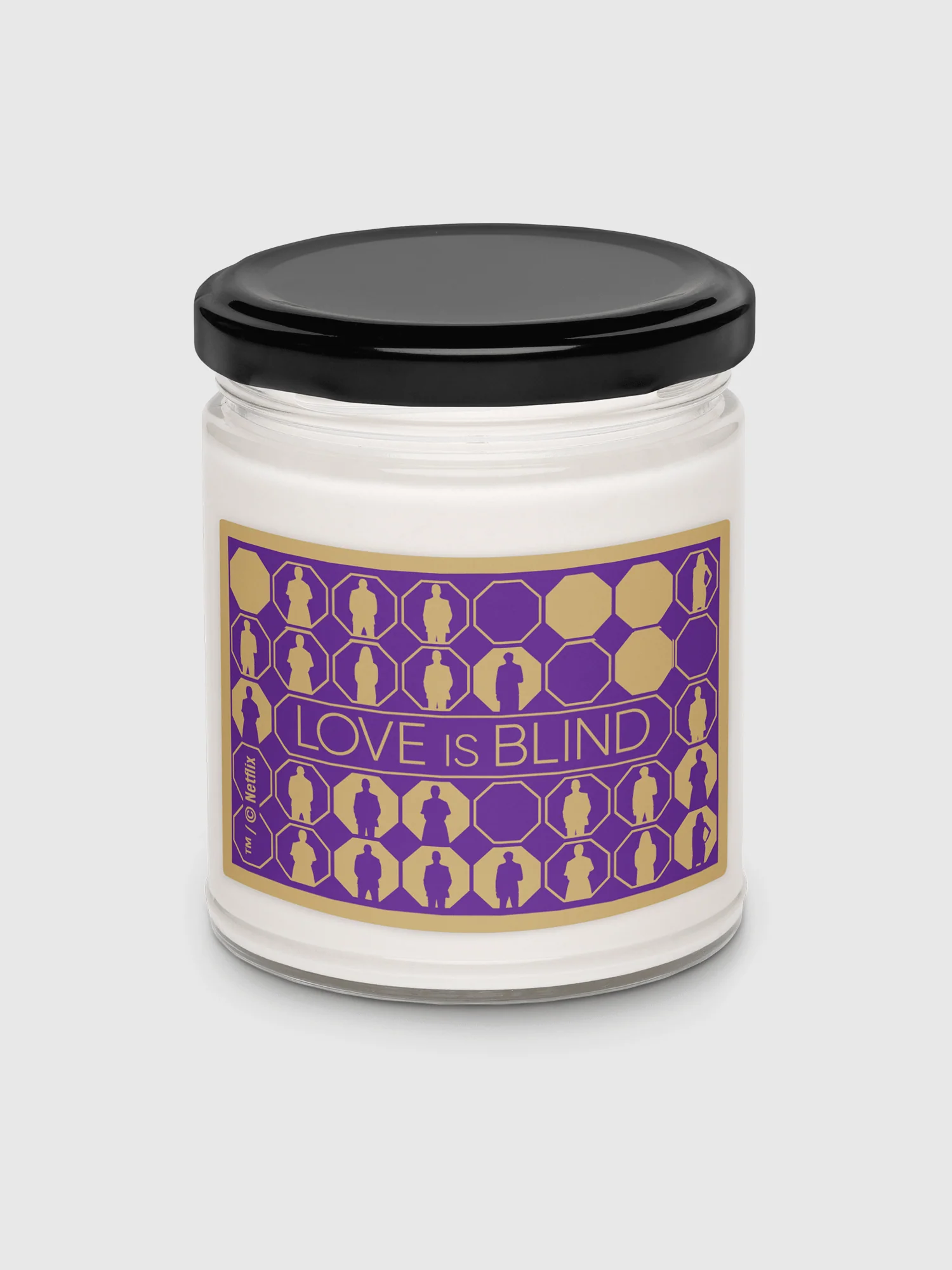 Love is Blind Logo Scented Candle