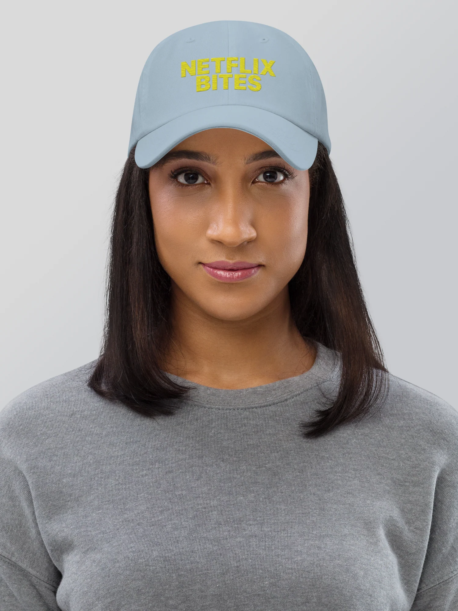 Netflix Bites Exclusive Dad Hat [Light Blue] - Image 2