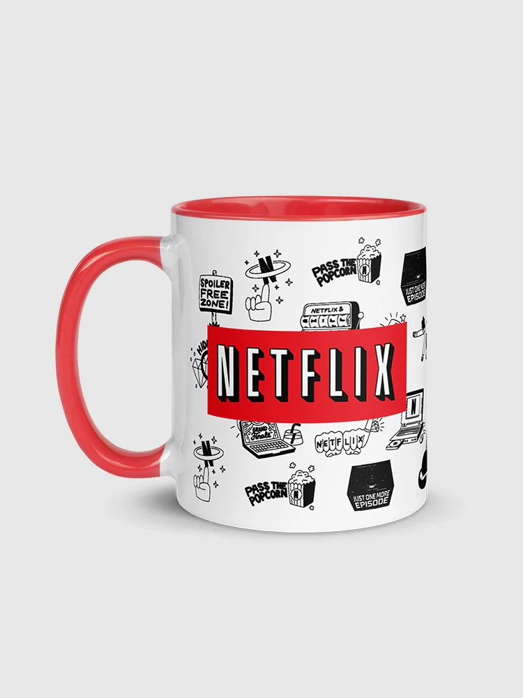 Netflix Vintage Logo Two-Tone Mug