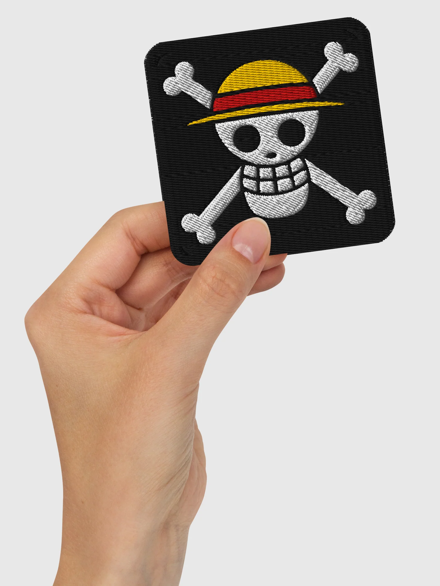 One Piece Embroidered Patch Skull - Image 2