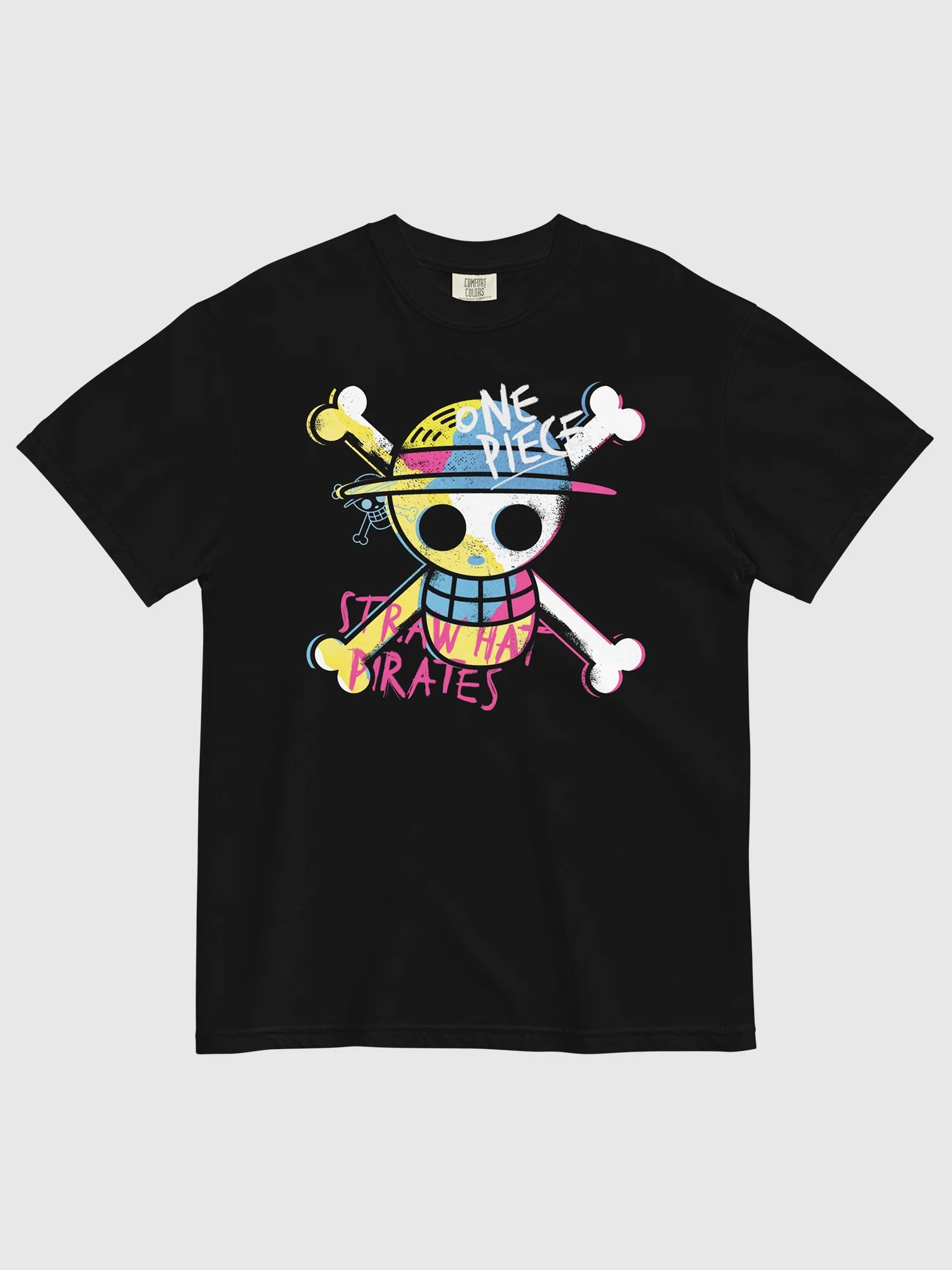 One Piece Straw Hat Pirates Comfort Colors T-Shirt