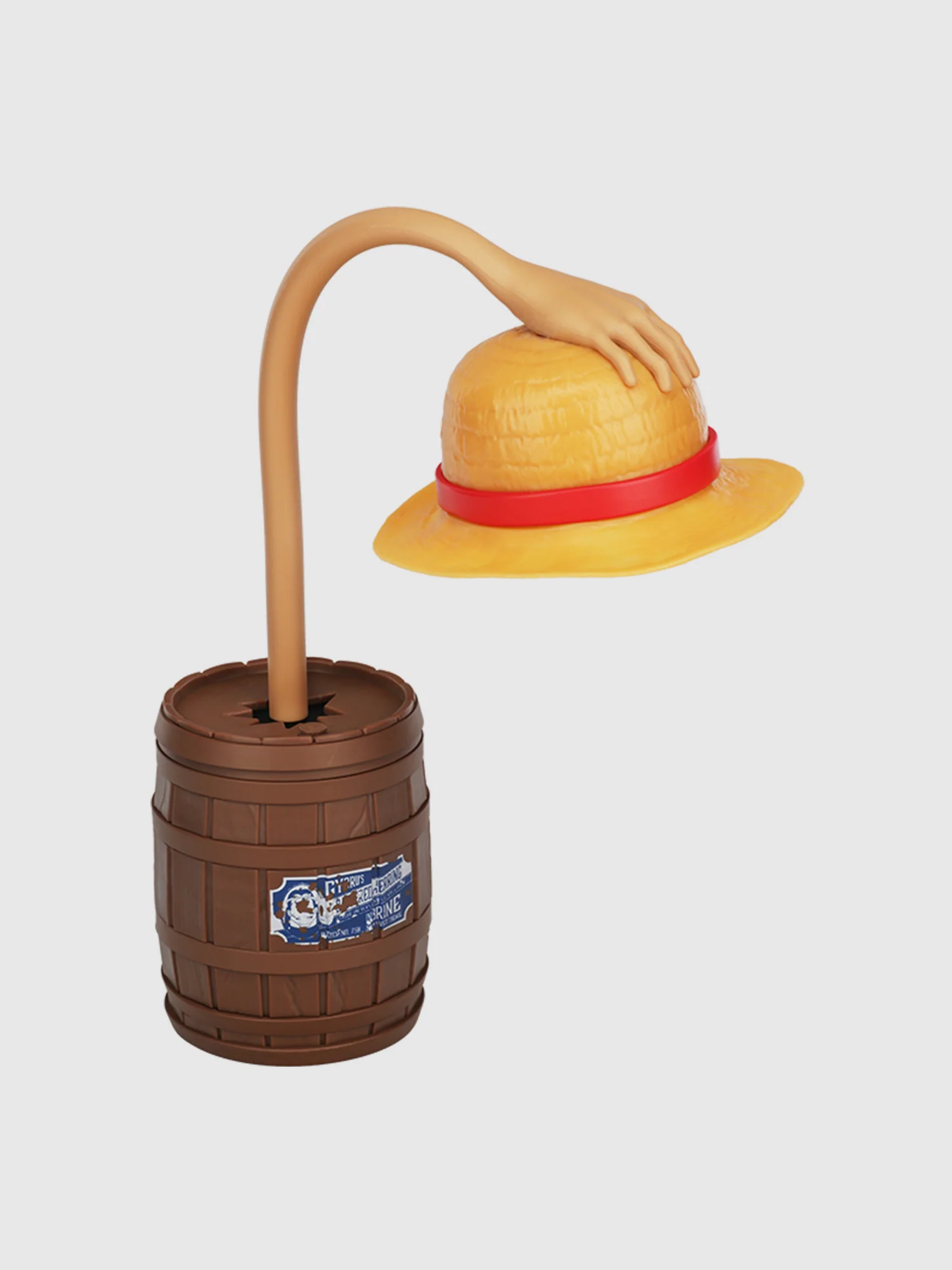 One Piece Straw Hat Posable Light