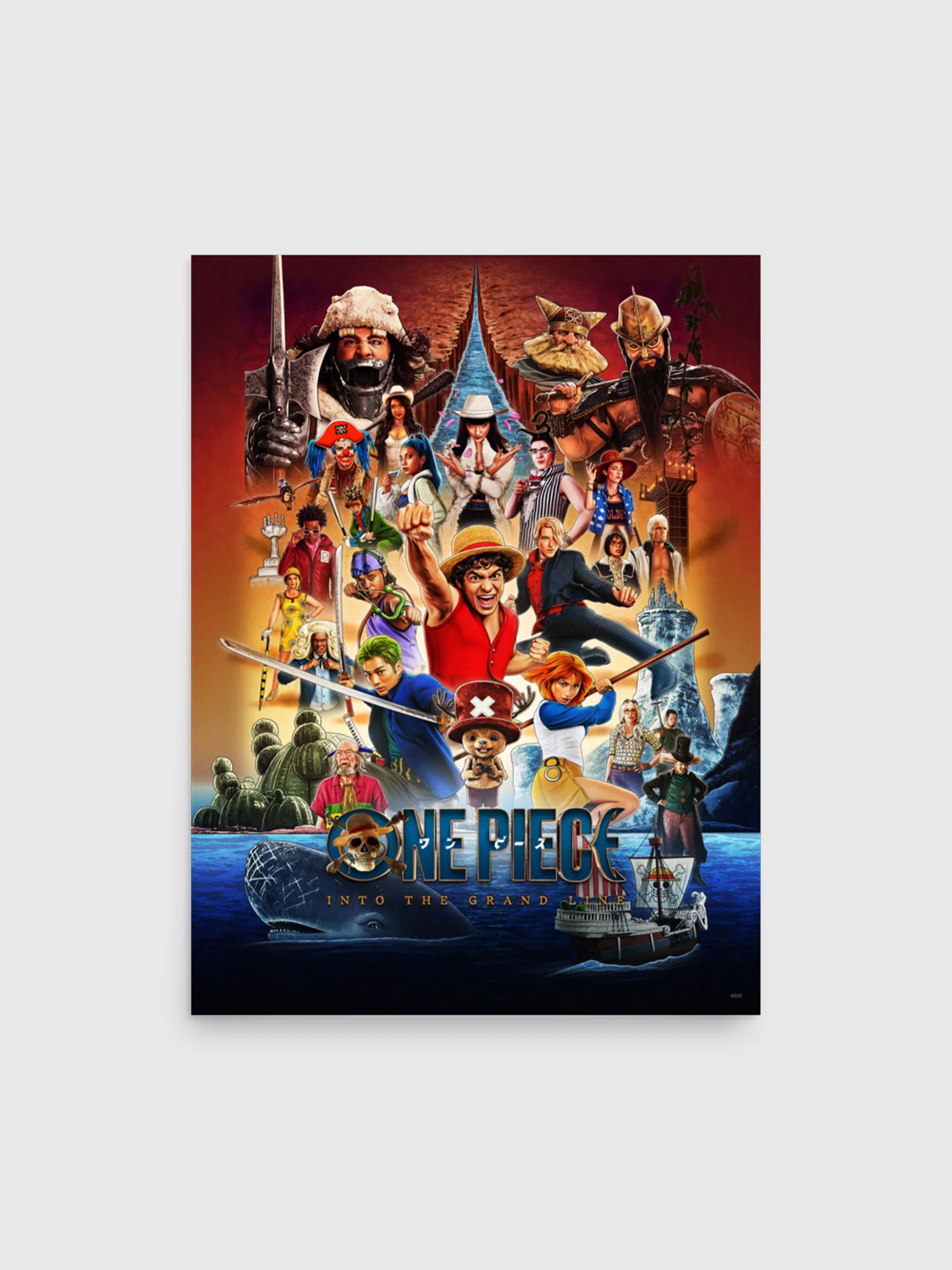 One Piece x Kyle Lambert Live Action Poster