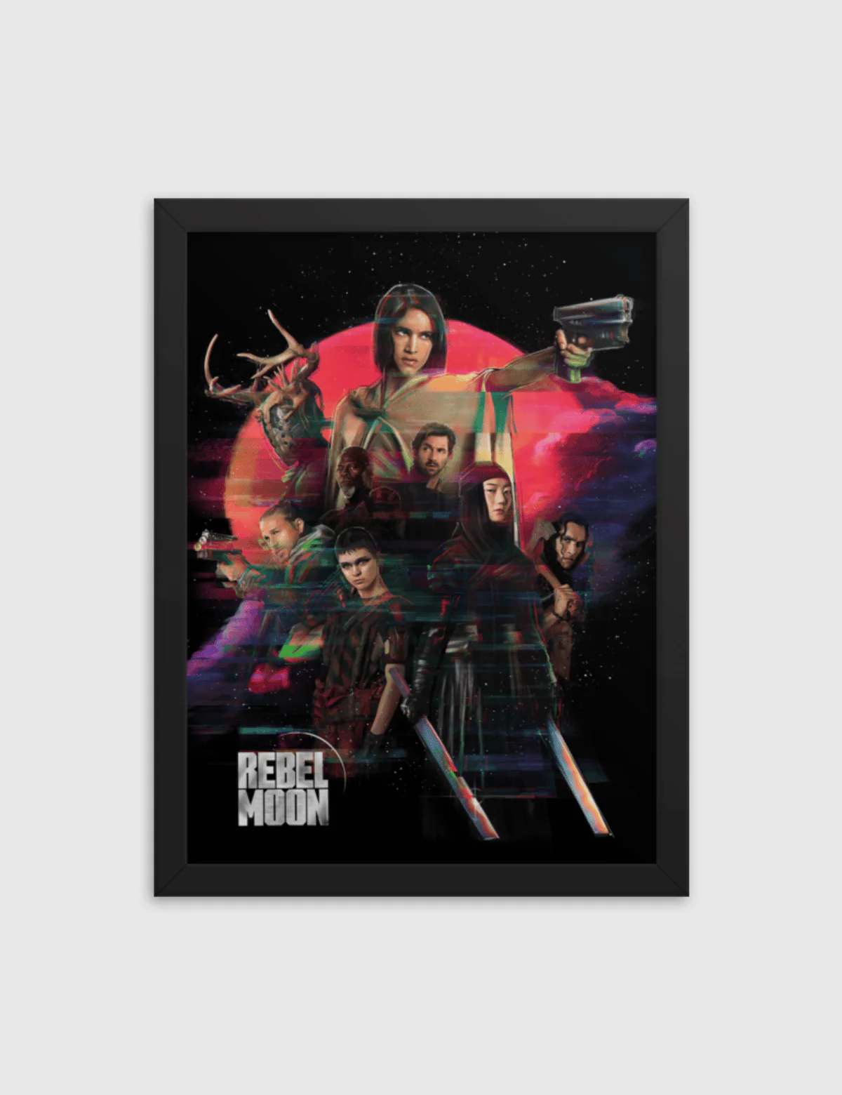 Rebel Moon Framed Poster [18"x24"]