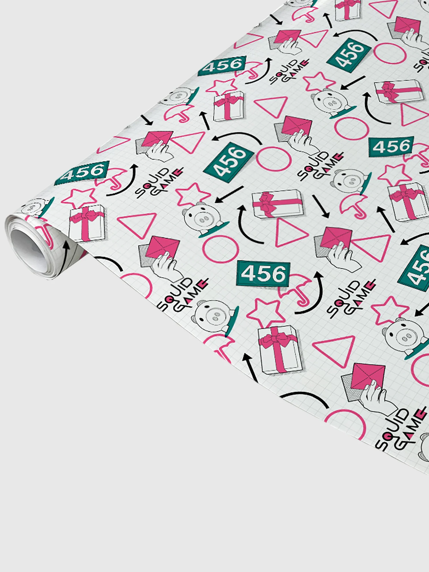Squid Game Icons Wrapping Paper