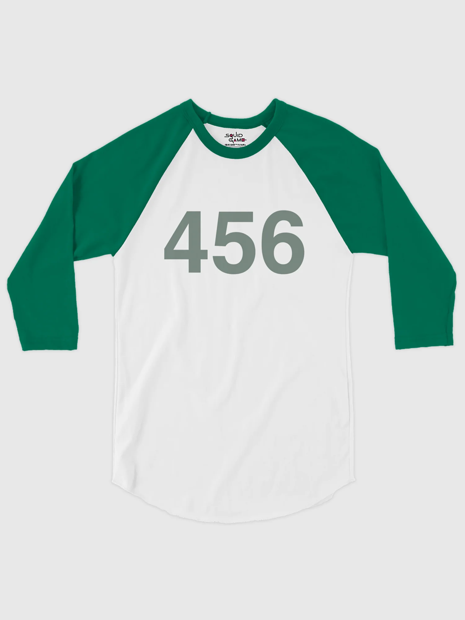 Squid Game Player 456 Raglan Shirt