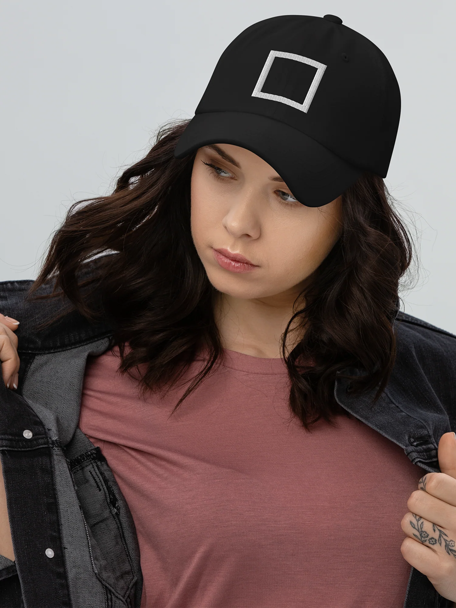 Squid Game Square Symbol Dad Hat - Image 3