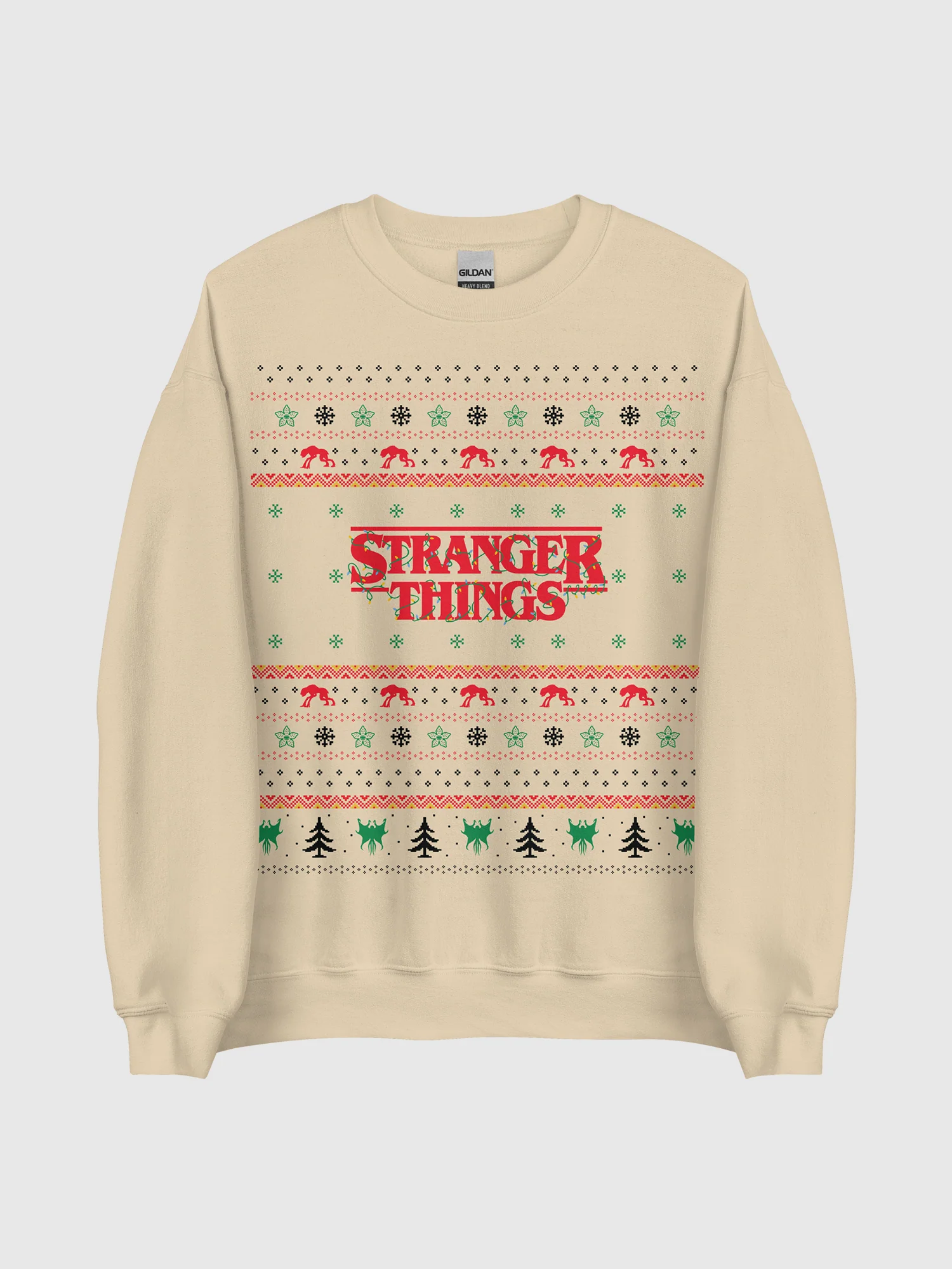 Stranger Things Crewneck Sweatshirt Holiday