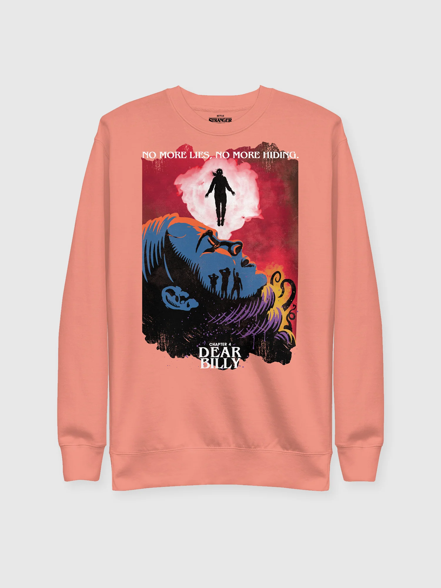 Stranger Things Season 4 x Butcher Billy Dear Billy Sweatshirt [Dusty Rose]