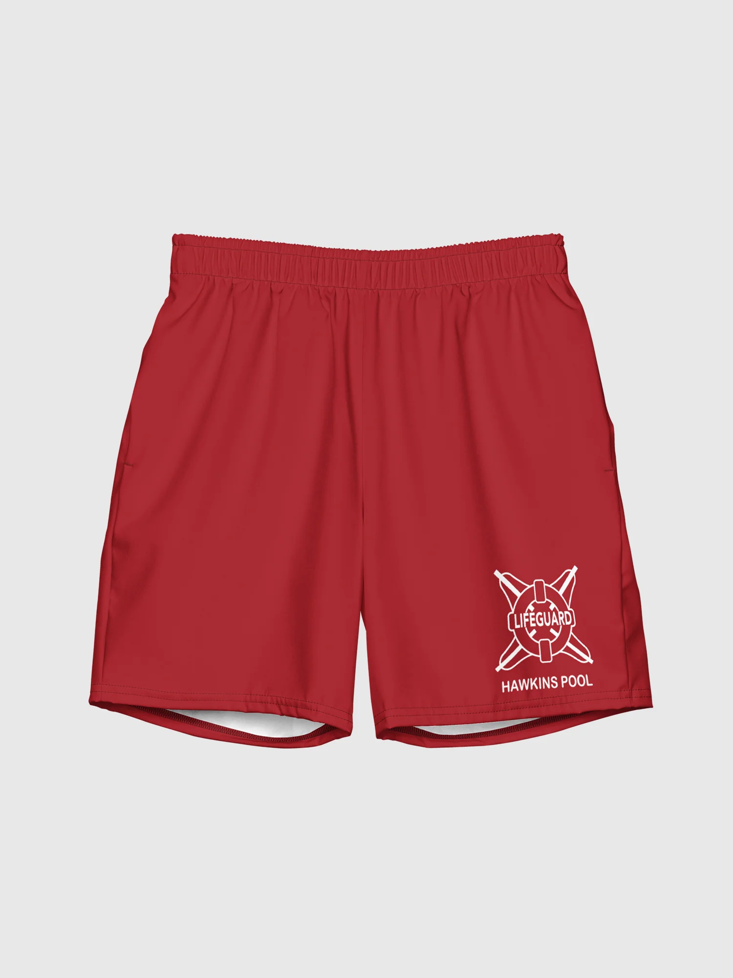 Stranger Things Hawkins Pool Swim Trunks