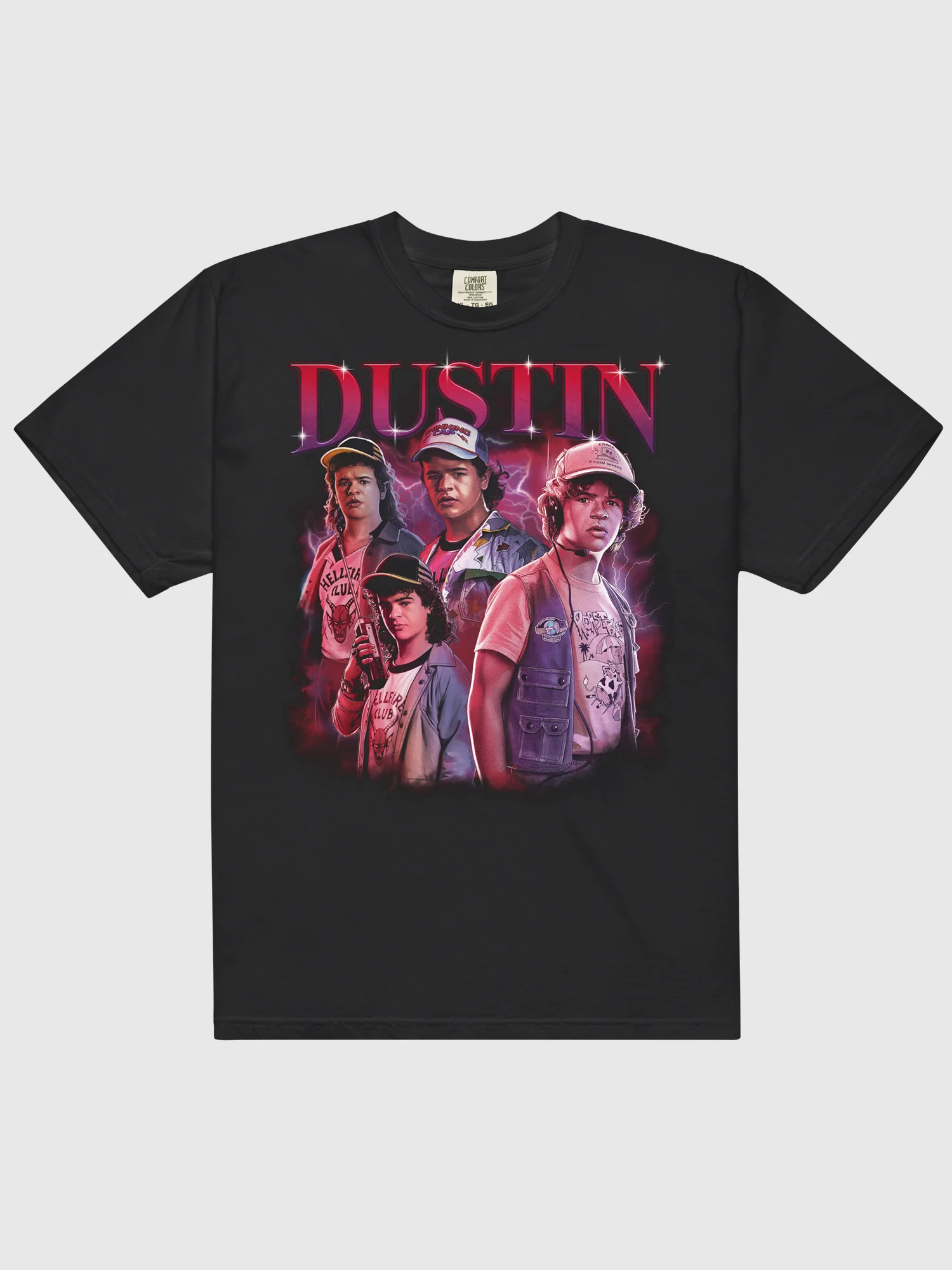 Stranger Things T-Shirt Comfort Colors Dustin Hearthrob