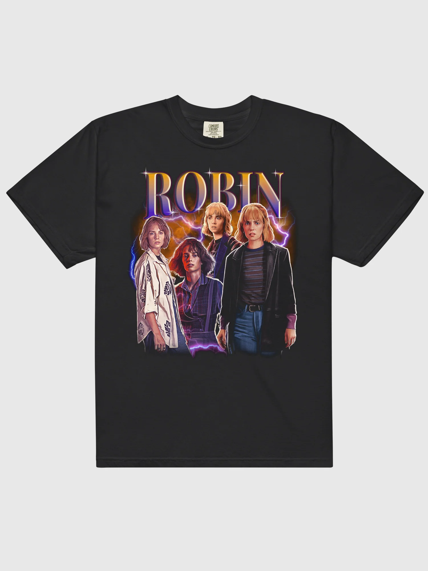 Stranger Things T-Shirt Comfort Colors Robin Hearthrob