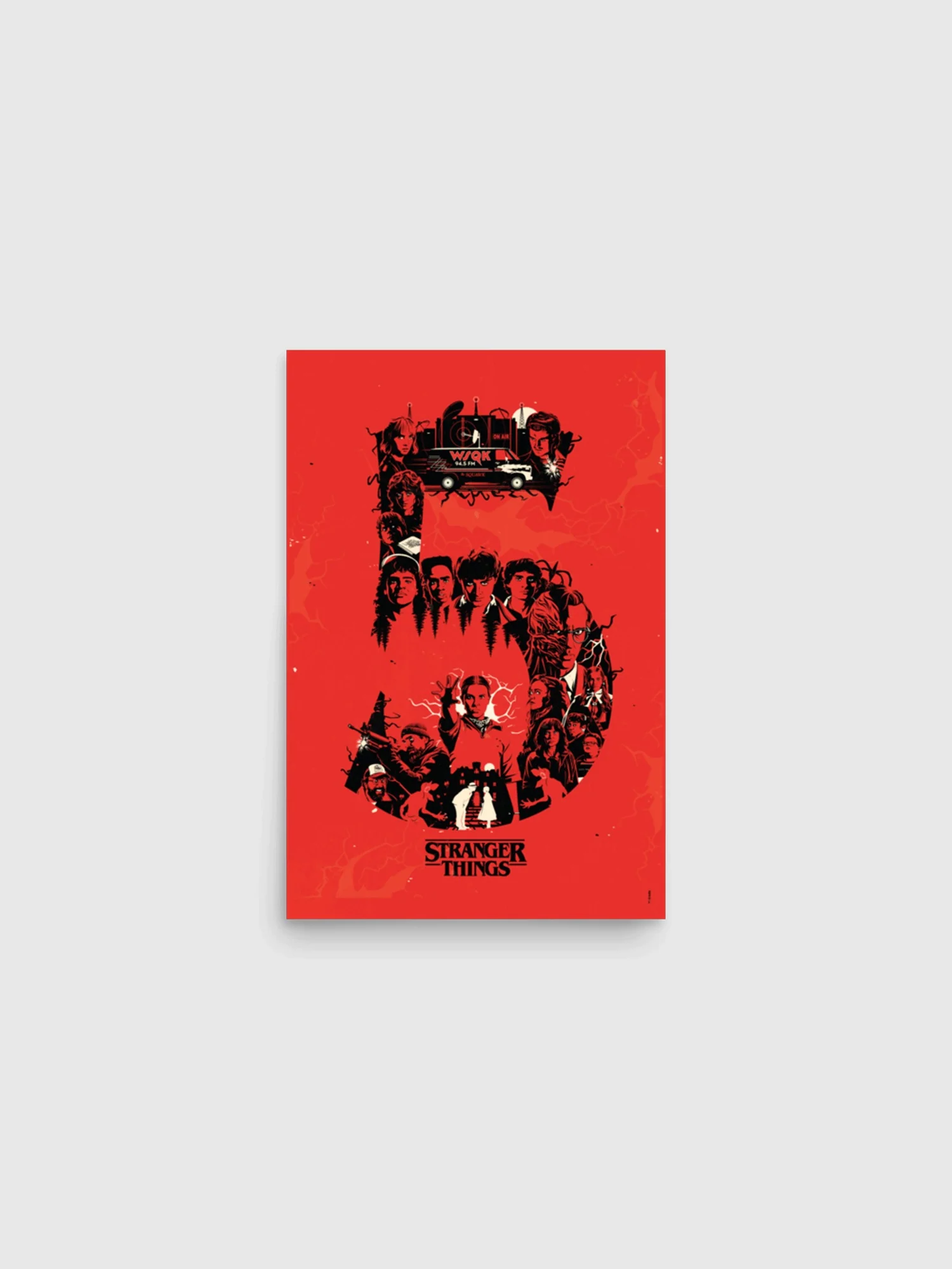 Stranger Things Poster Season 5 Collage