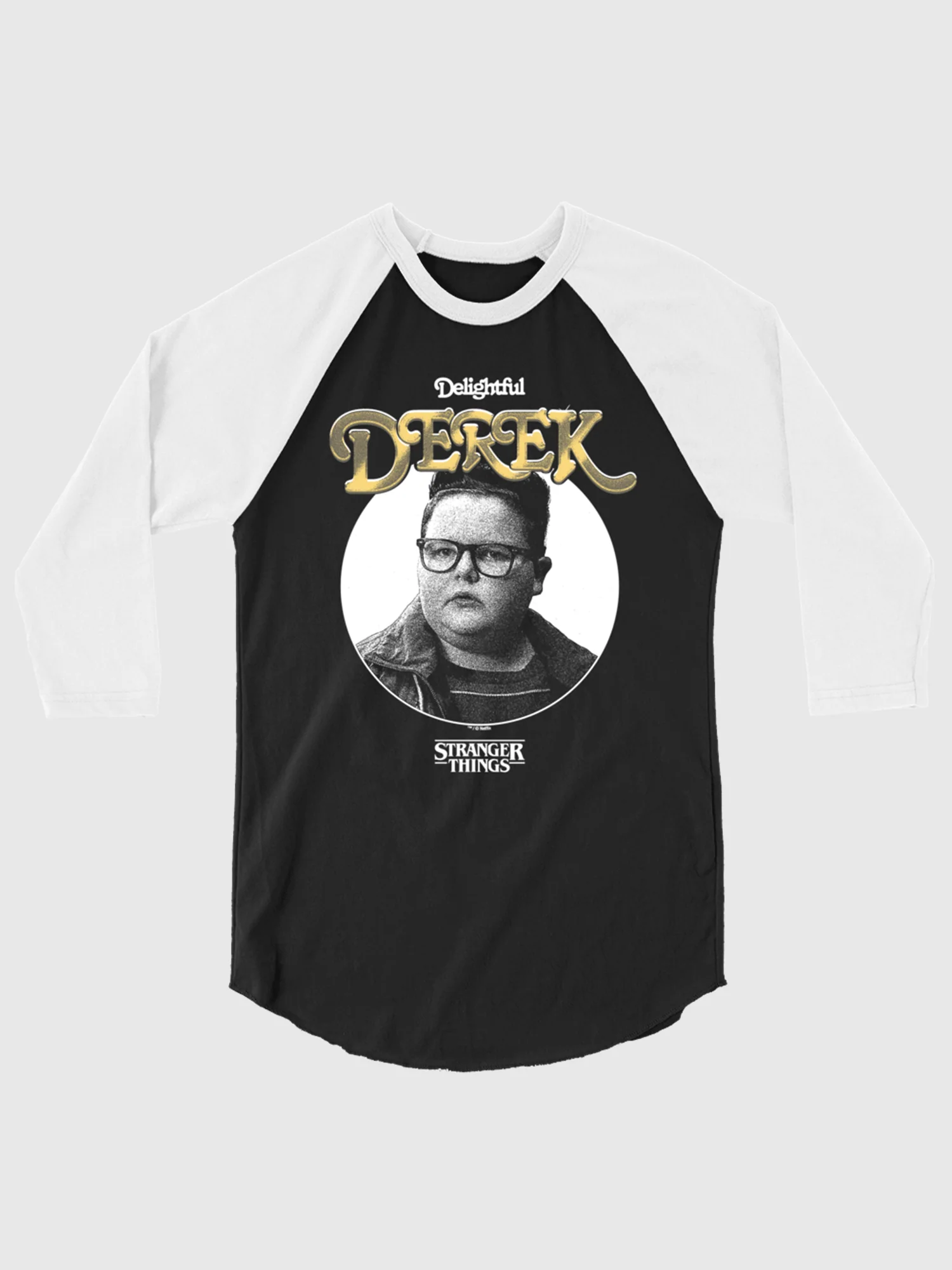 Stranger Things Raglan Shirt Derek