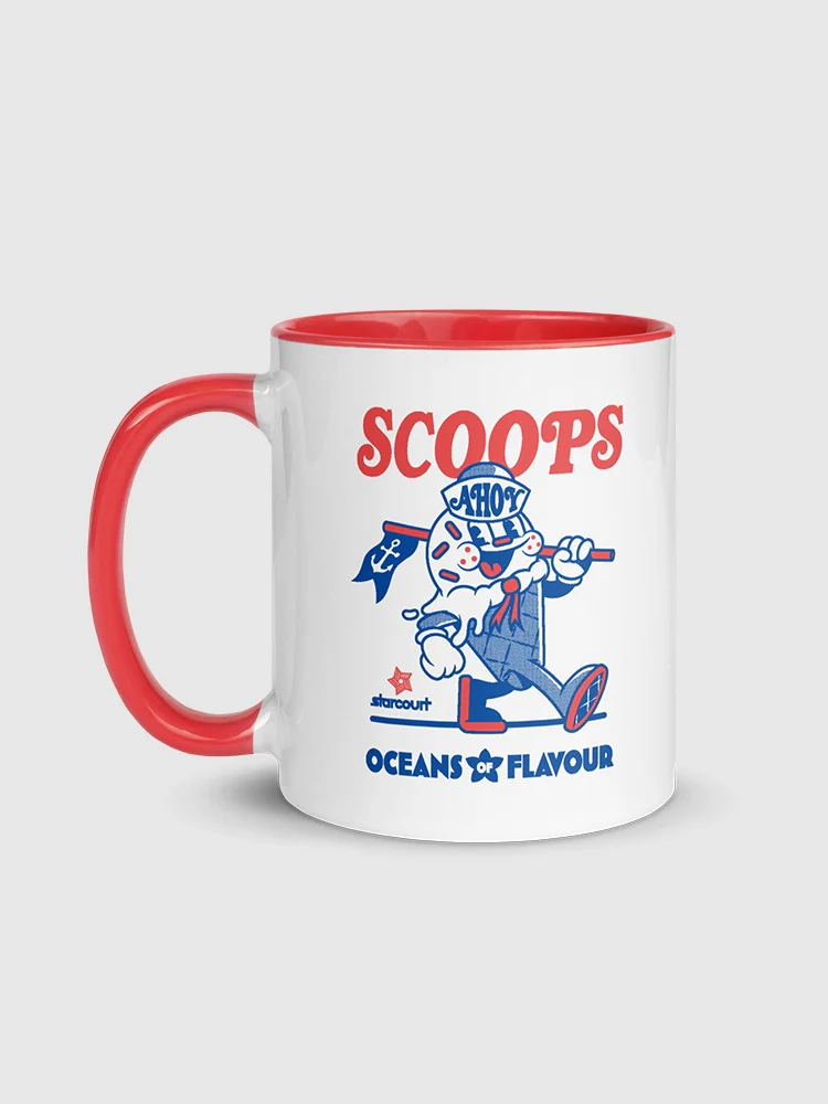 Stranger Things Scoops Ahoy Two-Tone Mug
