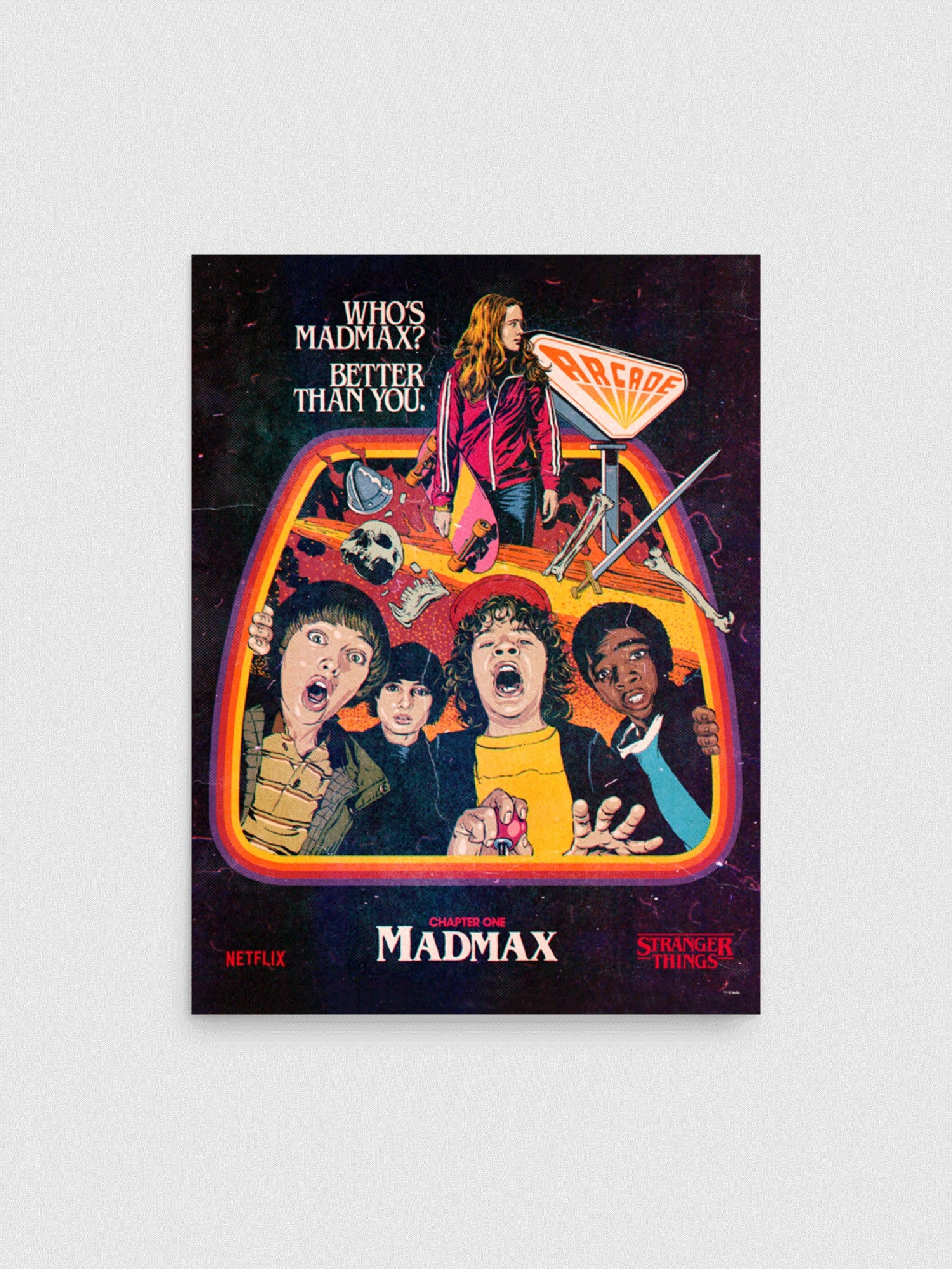 Stranger Things Season 2 x Butcher Billy Madmax Poster