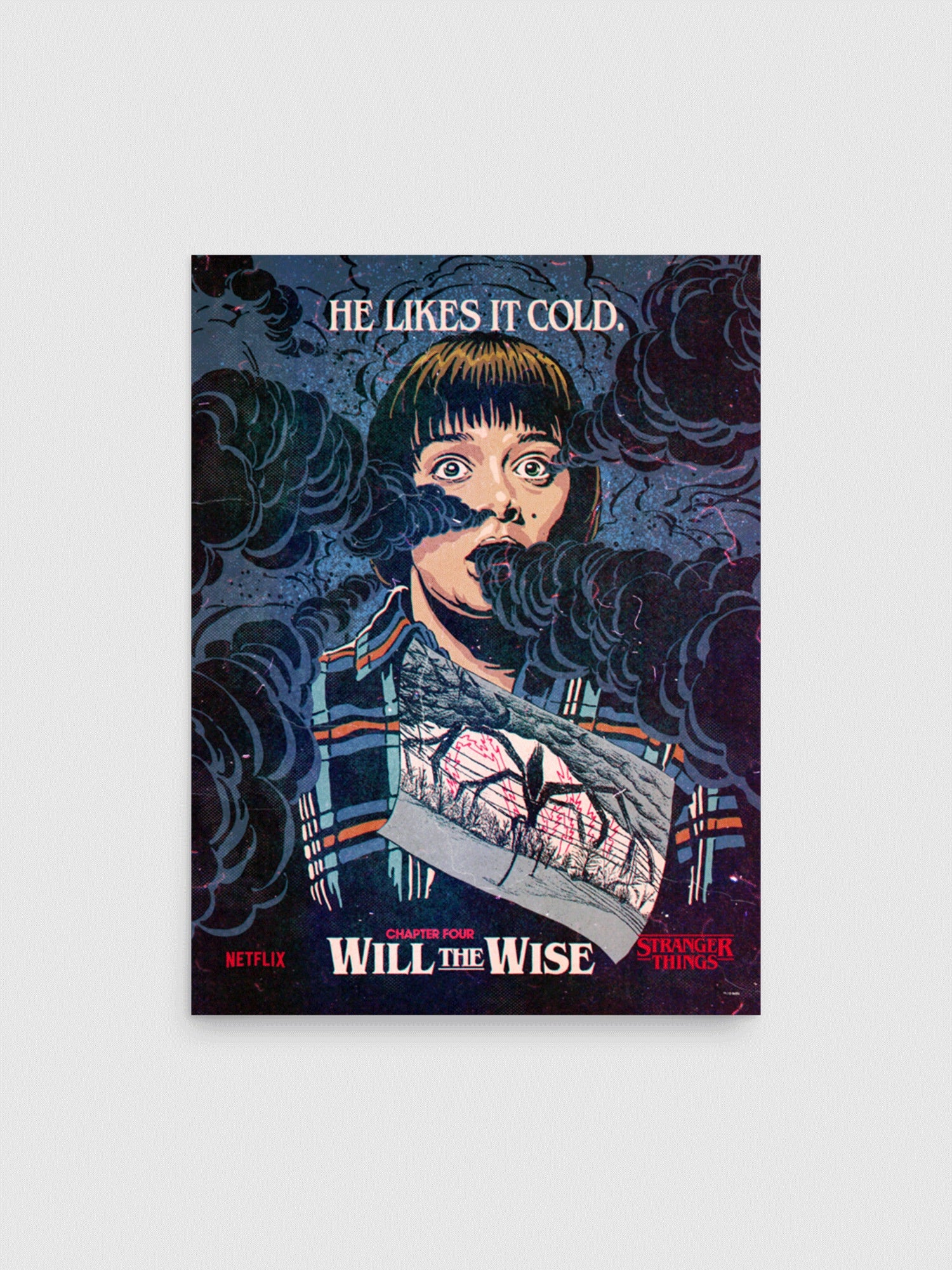 Stranger Things Season 2 x Butcher Billy Will the Wise Poster