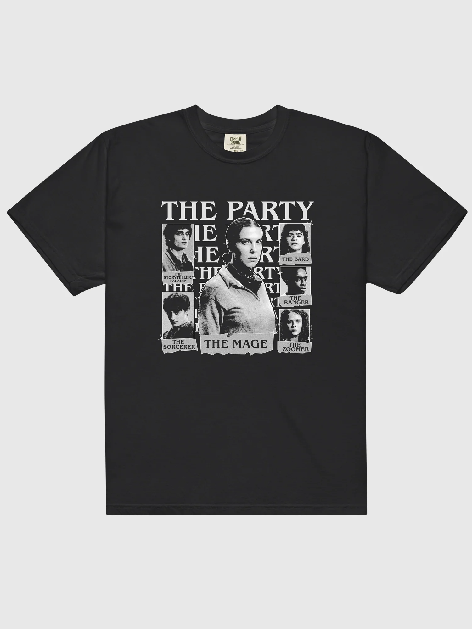 Stranger Things T-Shirt The Party Comfort Colors