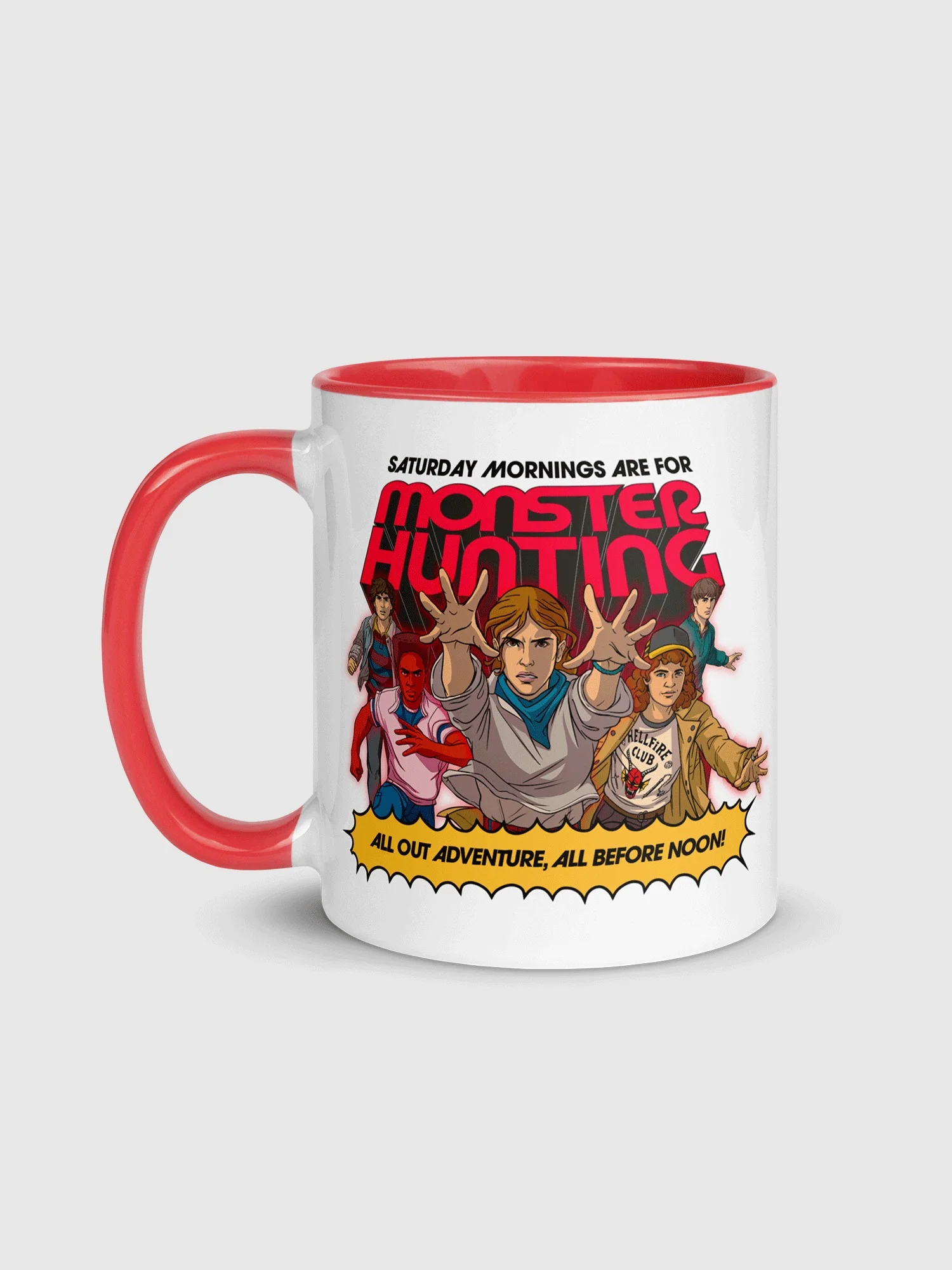 Stranger Things Two-Tone Mug Saturday Mornings