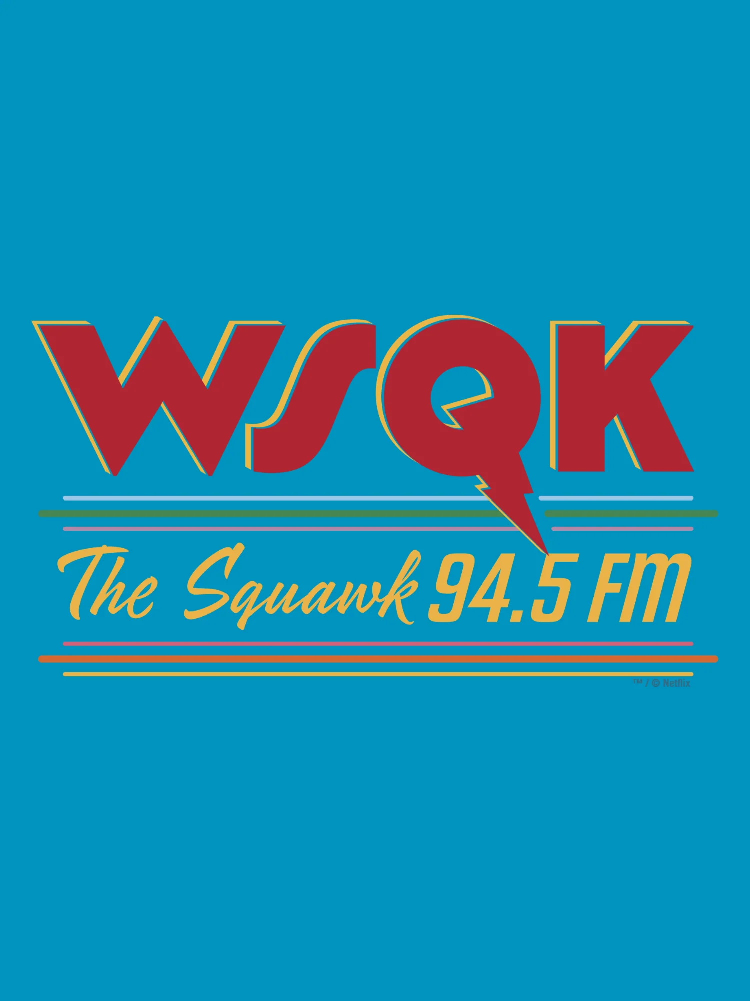 Stranger Things WSQK T-Shirt - Image 2