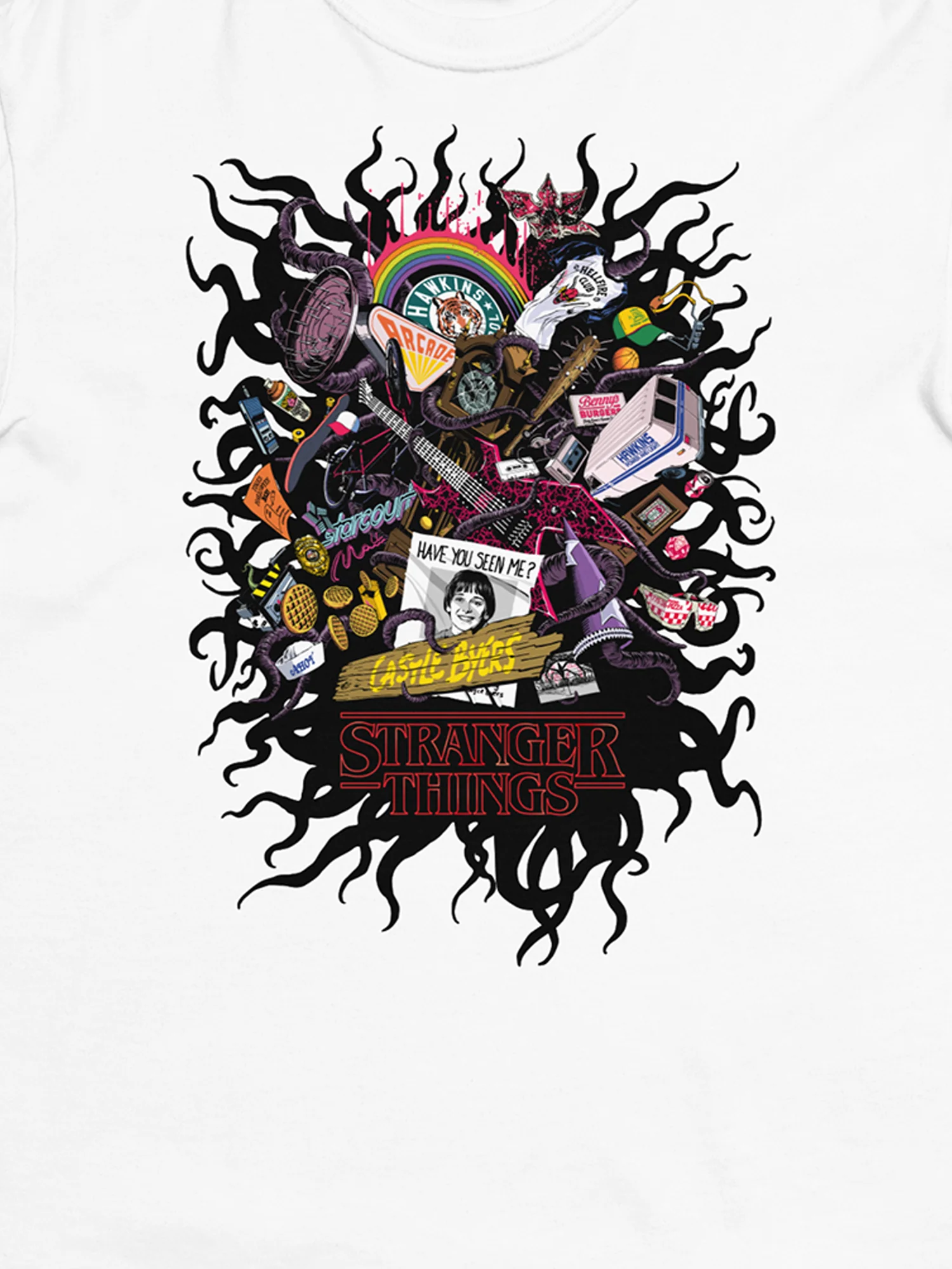 Stranger Things Season 4 x Butcher Billy Tee [White] - Image 2