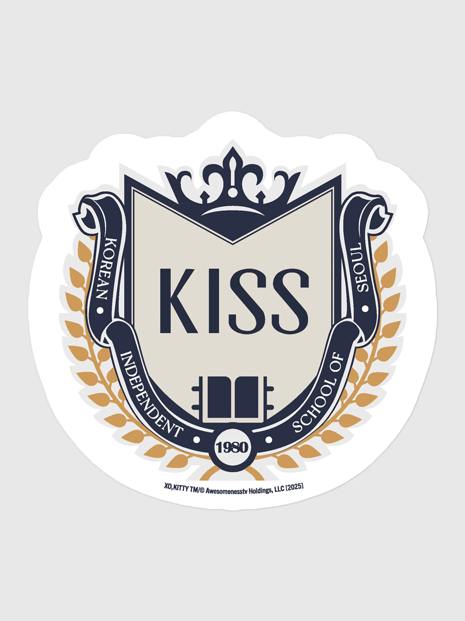 XO, Kitty KISS Sticker